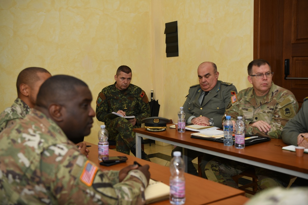 Albanian Armed Forces welcomes New Jersey Army and Air National Guard