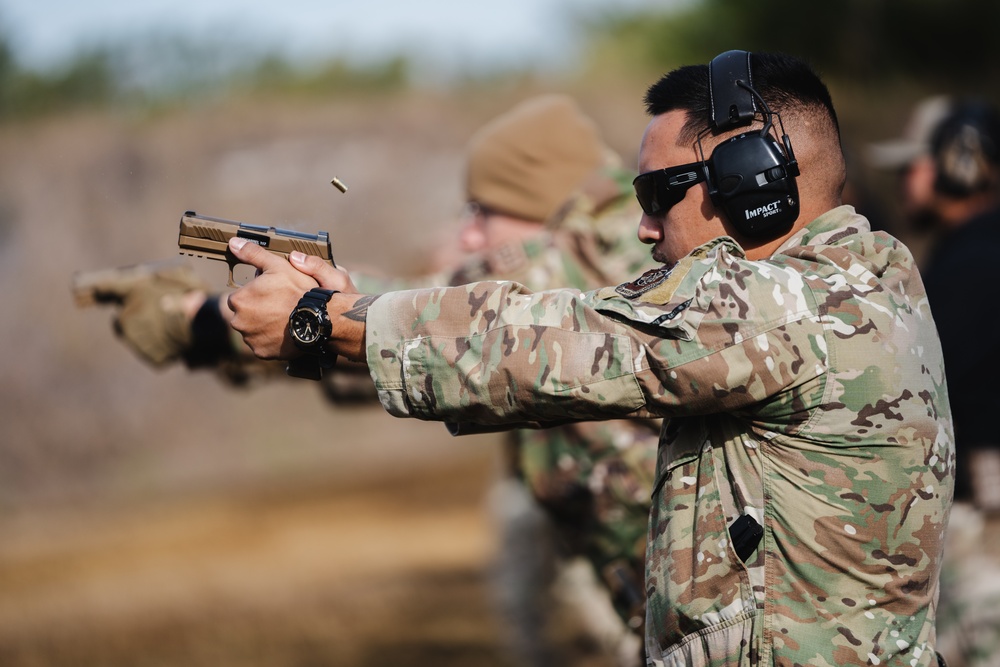 MacDill EOD and security forces conduct integrated training