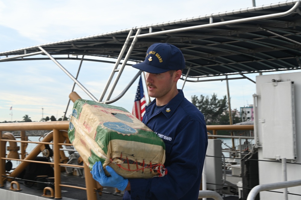 Coast Guard offloads more than $12 million in illegal narcotics