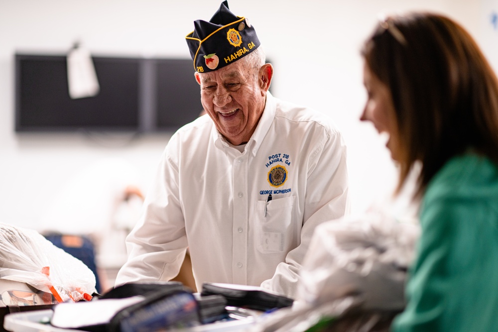 Moody AFB, local community brighten veterans’ holiday