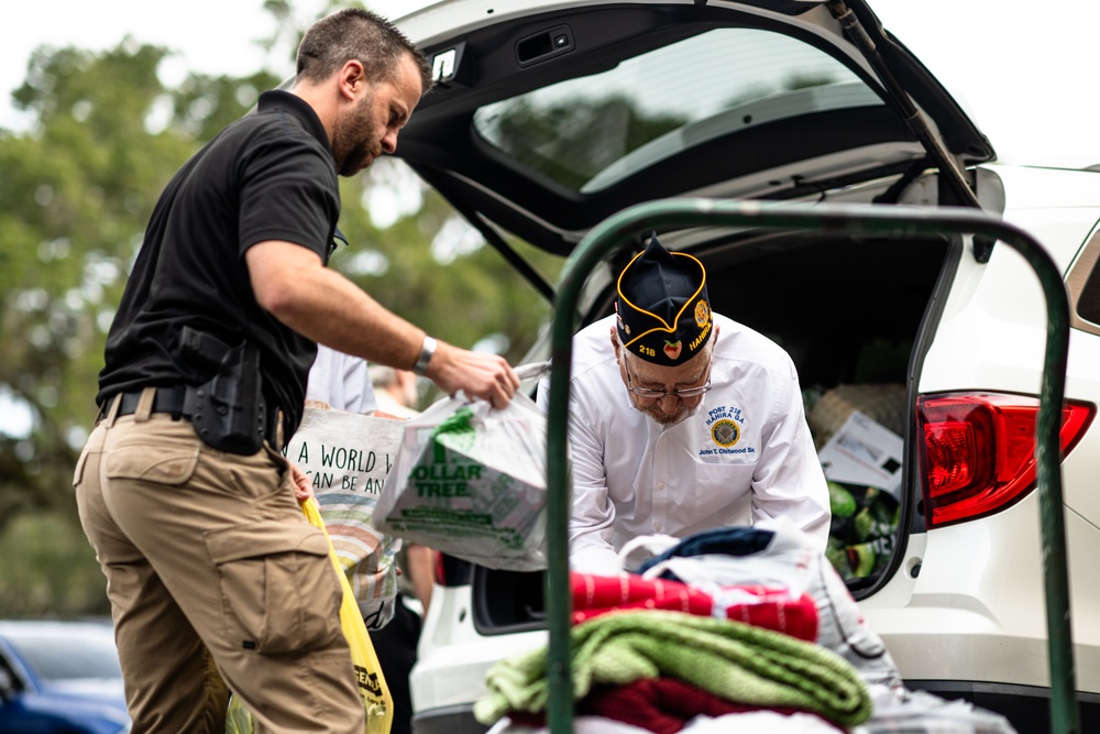 Moody AFB, local community brighten veterans’ holiday