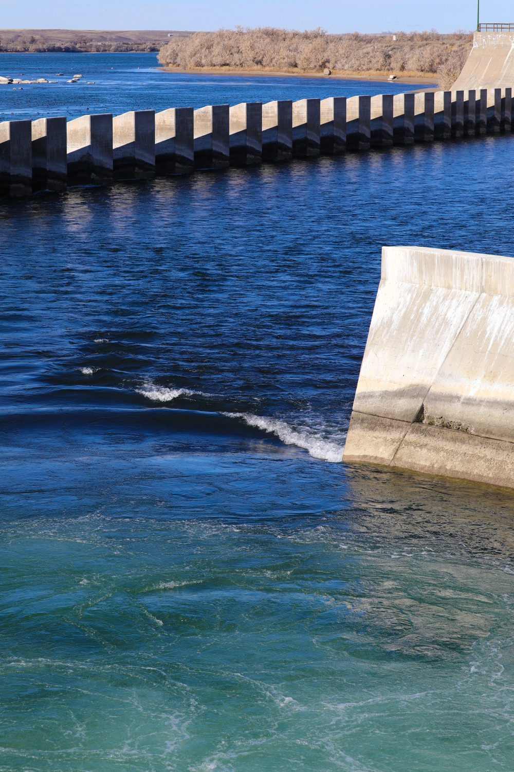 Fort Peck Dam intake