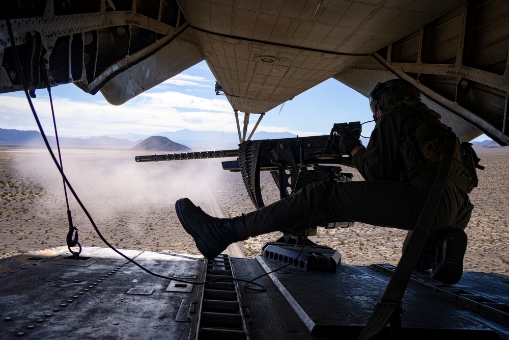 HMH-465 Live Fire and Evasive Maneuvers Exercise