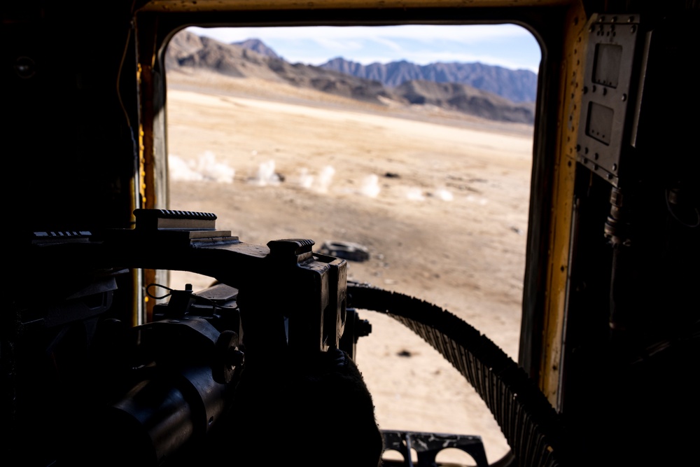 HMH-465 Live Fire and Evasive Maneuvers Exercise