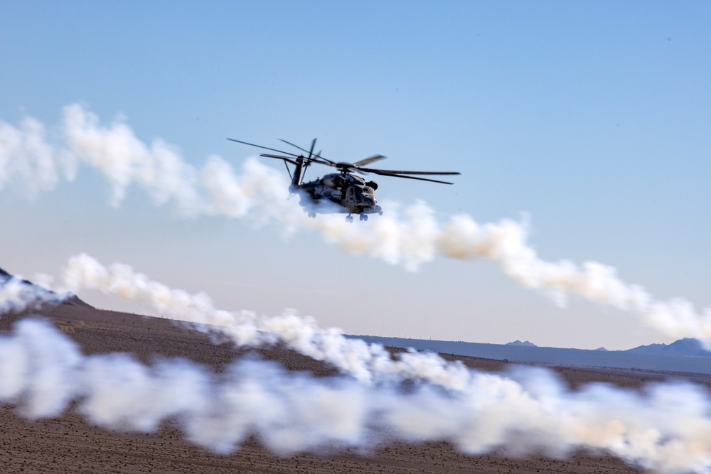 HMH-465 Live Fire and Evasive Maneuvers Exercise