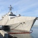 USS Canberra (LCS 30) Pier Side at Naval Base San Diego