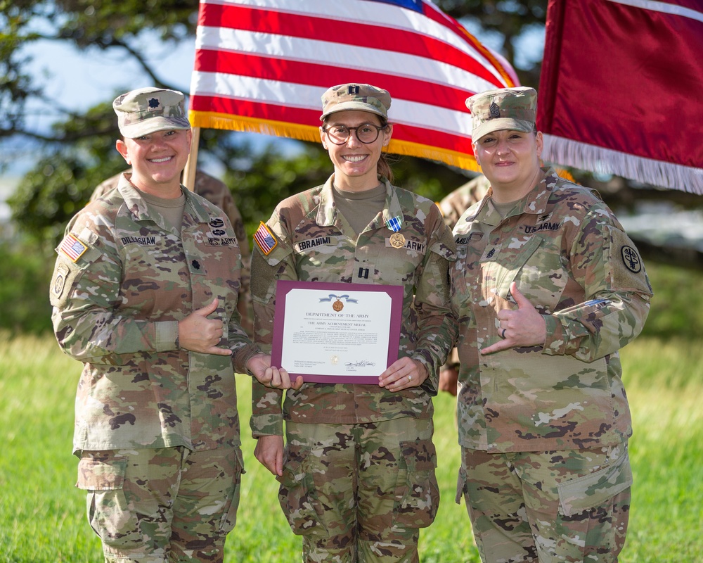 TAMC Troop Battalion Awards Ceremony