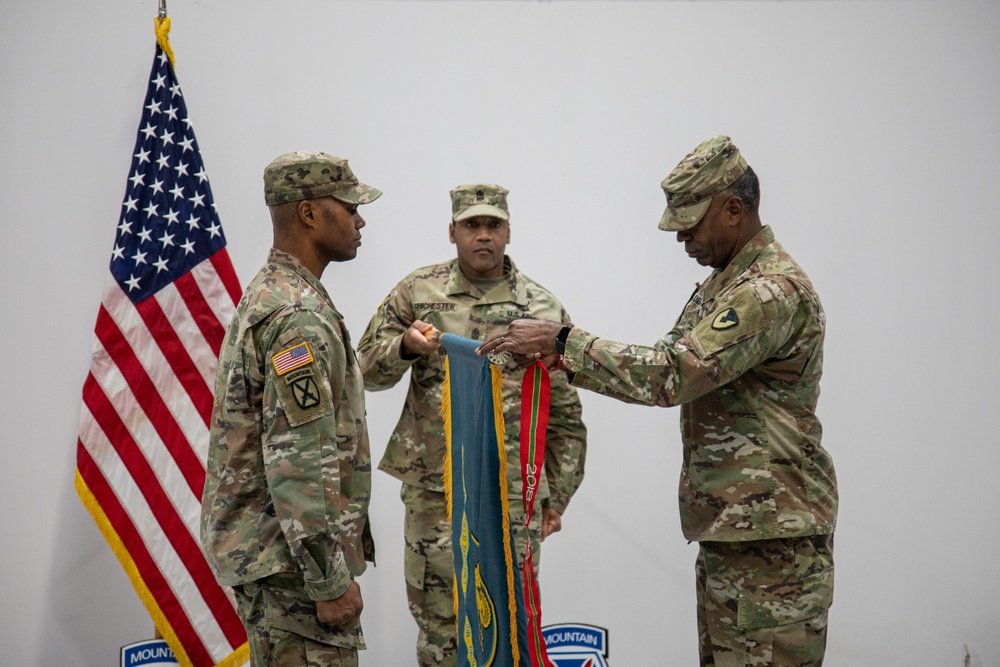 AFSBn- Fort Drum receives the Army Superior Unit Award