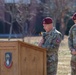 223rd Quartermaster Company Change of Command Ceremony