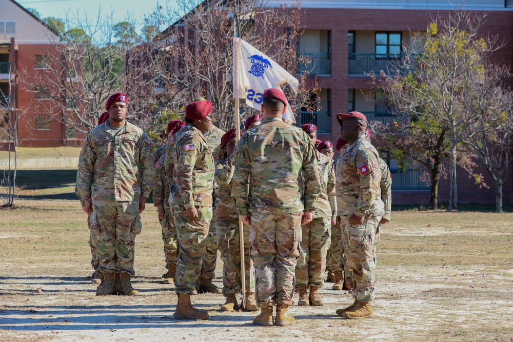 223rd Quartermaster Company Change of Command Ceremony