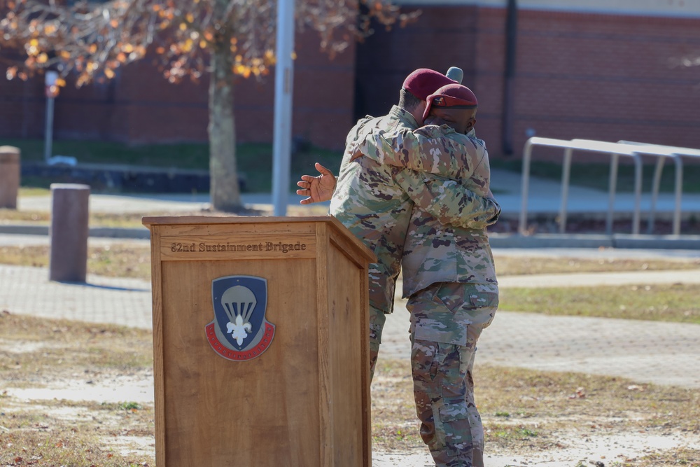 223rd Quartermaster Company Change of Command Ceremony