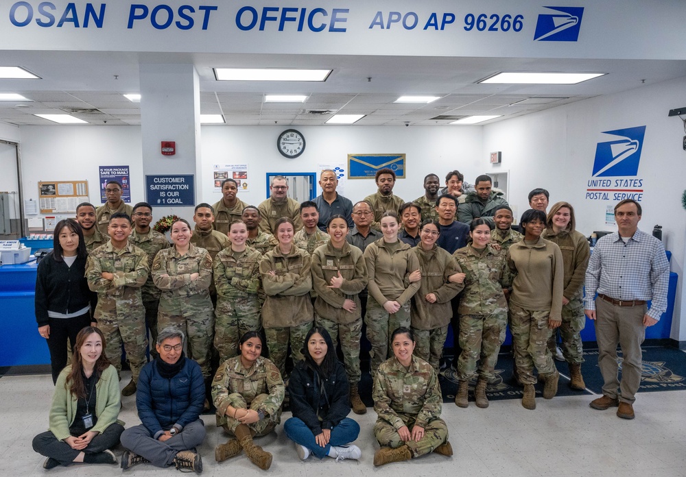 Osan Post Office: Unboxing the holiday season