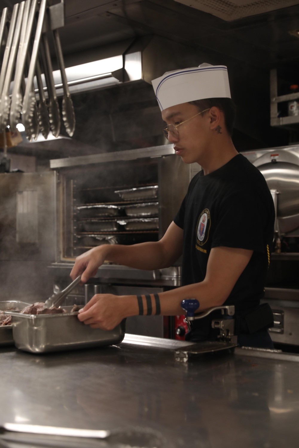 Ramage Sailor Prepares Dinner