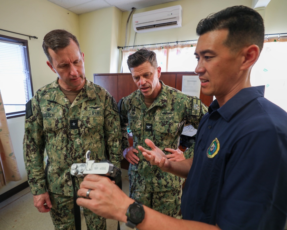 Pacific Partnership 2024-1:  Rear Adm. Melson visits Pohnpei State Hospital