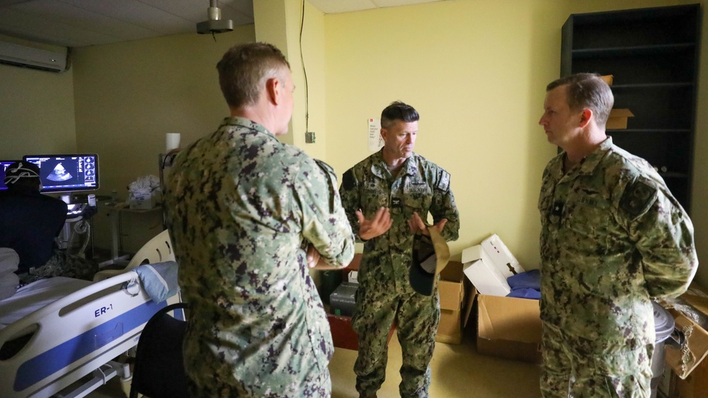 Pacific Partnership 2024-1:  Rear Adm. Melson visits Pohnpei State Hospital