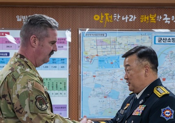 Kunsan fire chief recognized for distinguished service