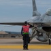 F-16s take flight at Kunsan AB