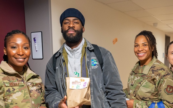 Sweet surprises: Christmas cookies delivered to RAB dorm Airmen