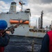 USS Carney (DDG 64) Conducts RAS with USNS Laramie (T-AO 203)