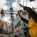 USS Carney (DDG 64) Conducts RAS with USNS Laramie (T-AO 203)