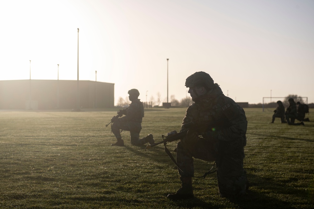 423d SFS completes weeklong weapons and tactics training