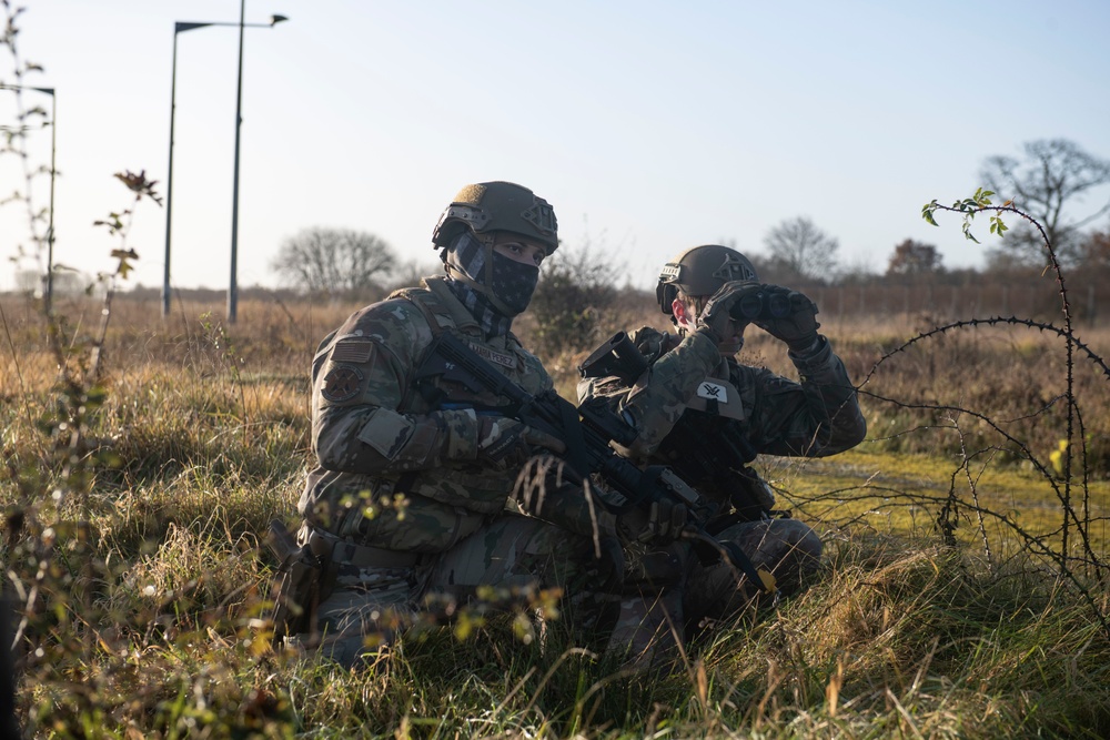 423d SFS completes weeklong weapons and tactics training