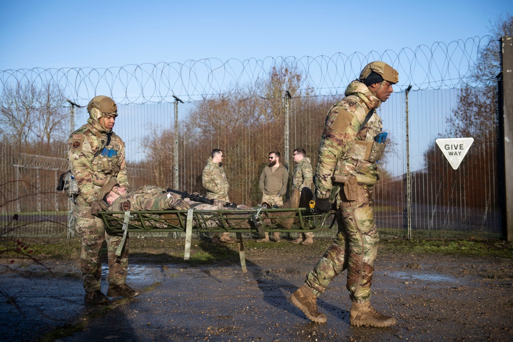 423d SFS completes weeklong weapons and tactics training