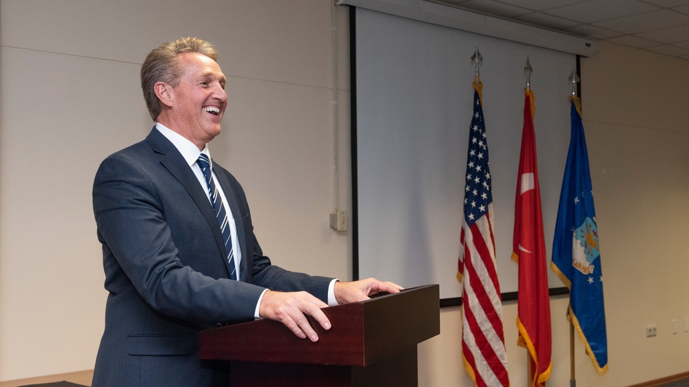 Ambassador Jeffry L. Flake recognizes exceptional Airmen and civilians at Incirlik Air Base