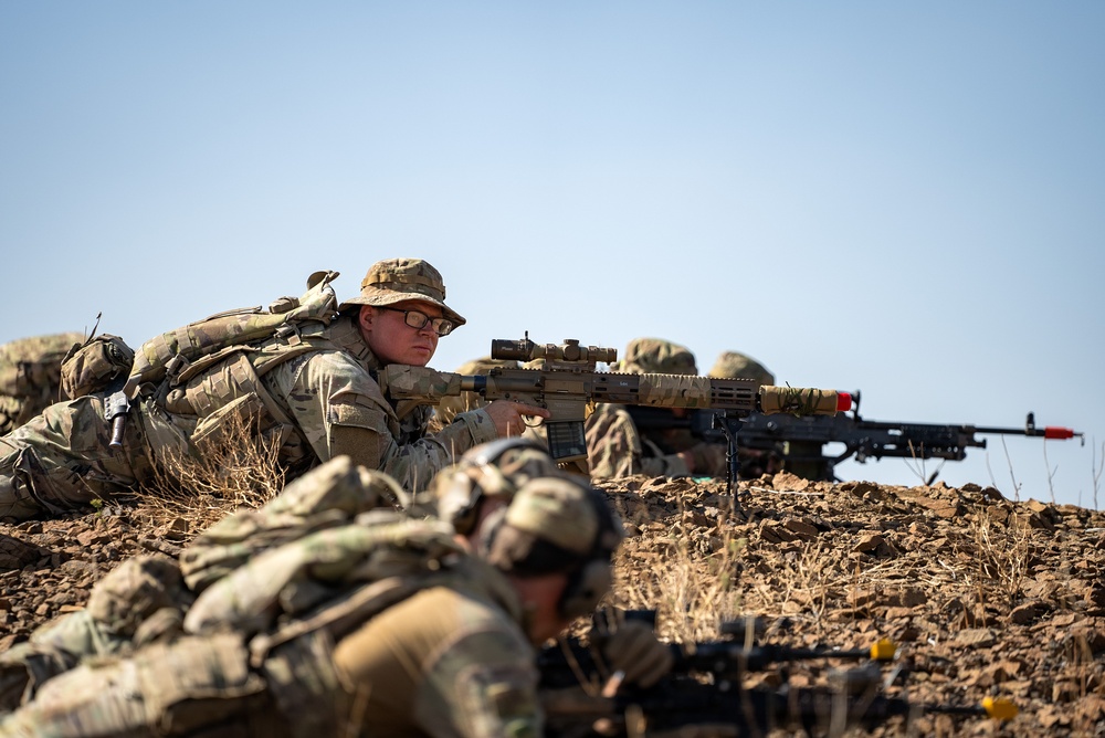 French, U.S. forces train together at Exercise Wakri