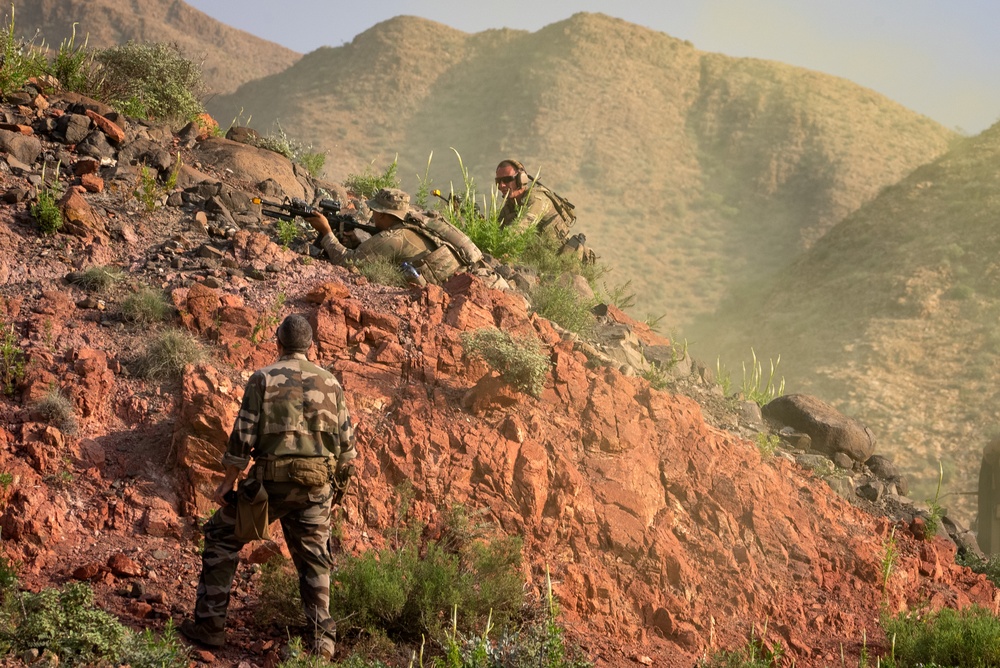 French, U.S. forces train together at Exercise Wakri