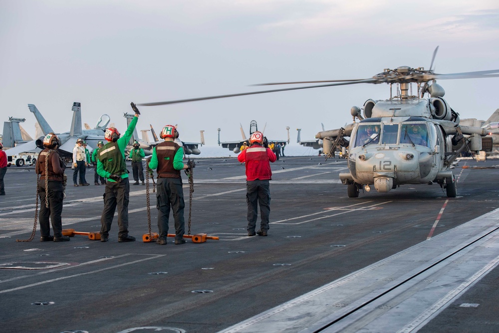 USS Dwight D. Eisenhower Conducts Routine Operations in the Arabian Gulf