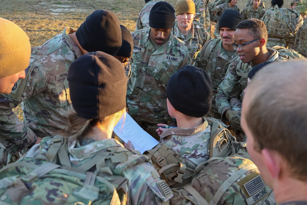 82nd ADSB Officers and Warrant Officers Conduct Tactical PT