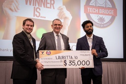 Winners of NIWC Atlantic AI Competition Awarded Checks at Eastern Defense Summit