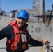 USS Dewey (DDG 105) Conducts Underway Replenishment with USNS Matthew Perry (T-AKE 9) While Operating in the Philippine Sea