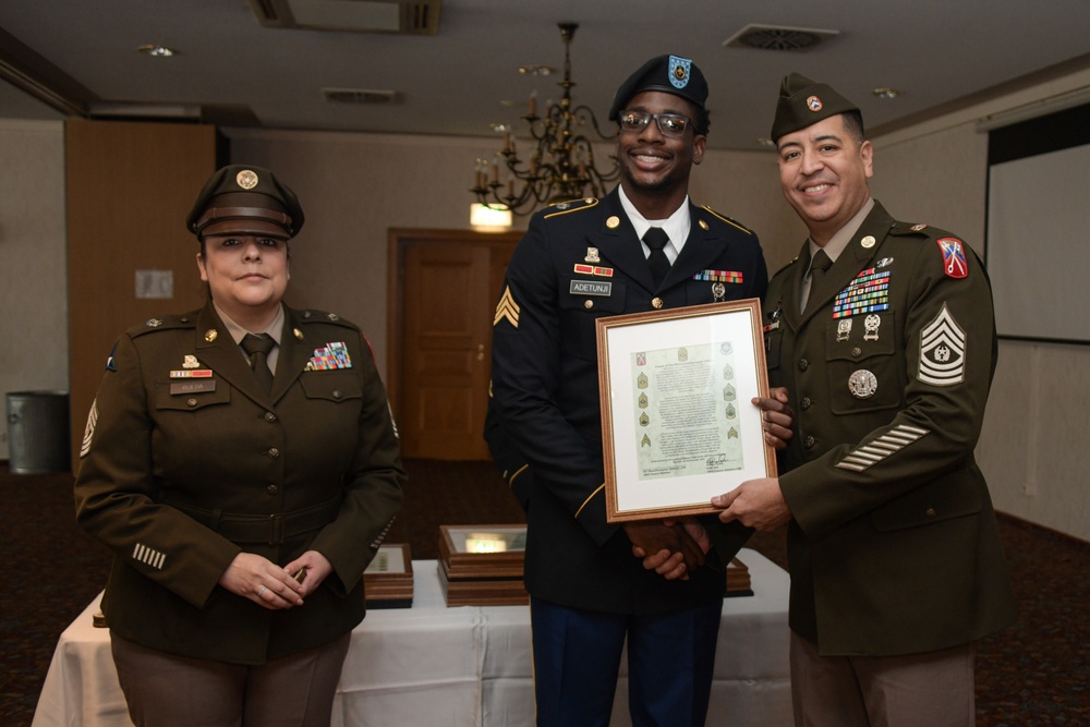 106th Finance Battalion Non-Commissioned Officer Induction Ceremony