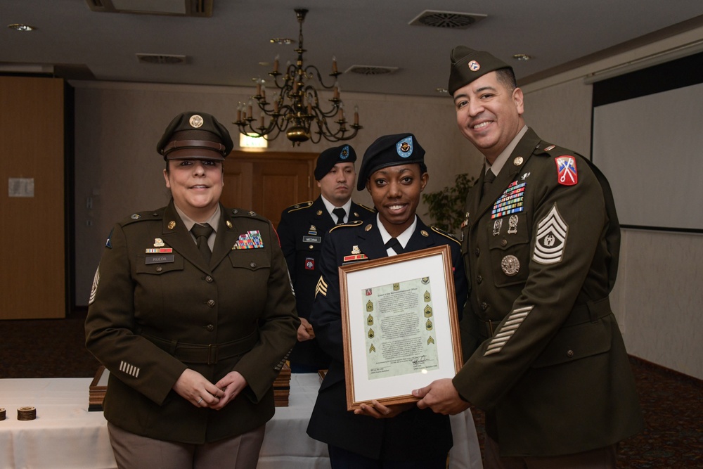 106th Finance Battalion Non-Commissioned Officer Induction Ceremony