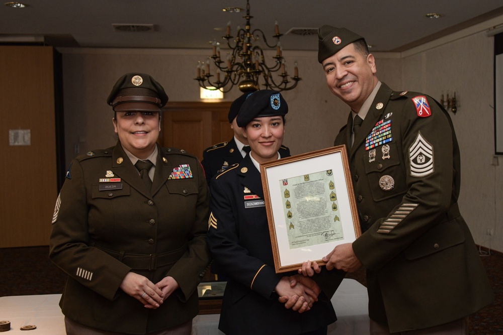 106th Finance Battalion Non-Commissioned Officer Induction Ceremony