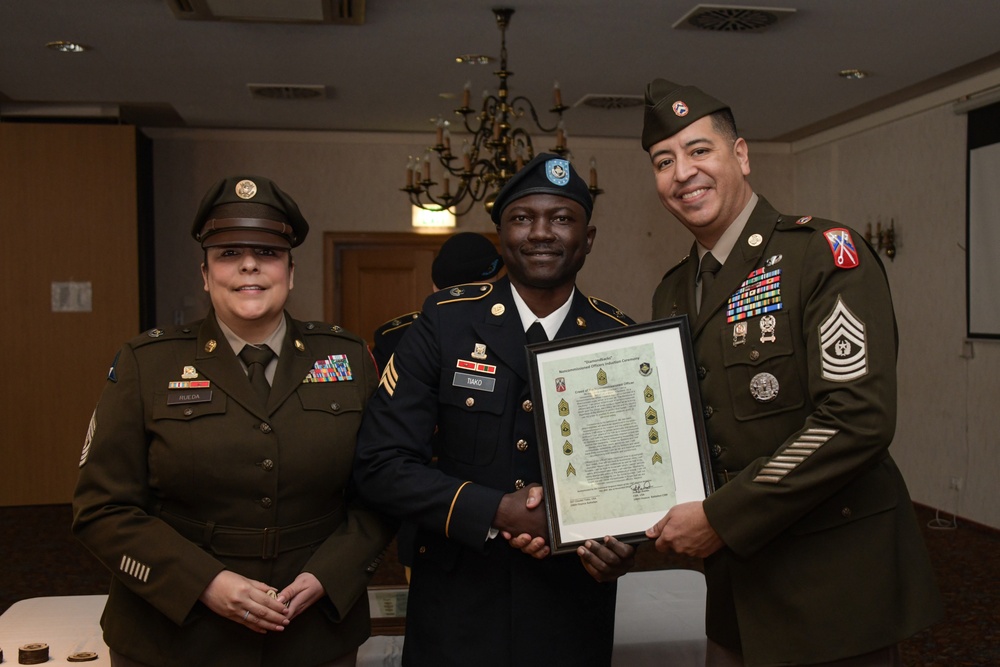 106th Finance Battalion Non-Commissioned Officer Induction Ceremony