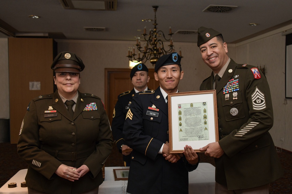 106th Finance Battalion Non-Commissioned Officer Induction Ceremony