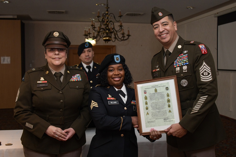 106th Finance Battalion Non-Commissioned Officer Induction Ceremony