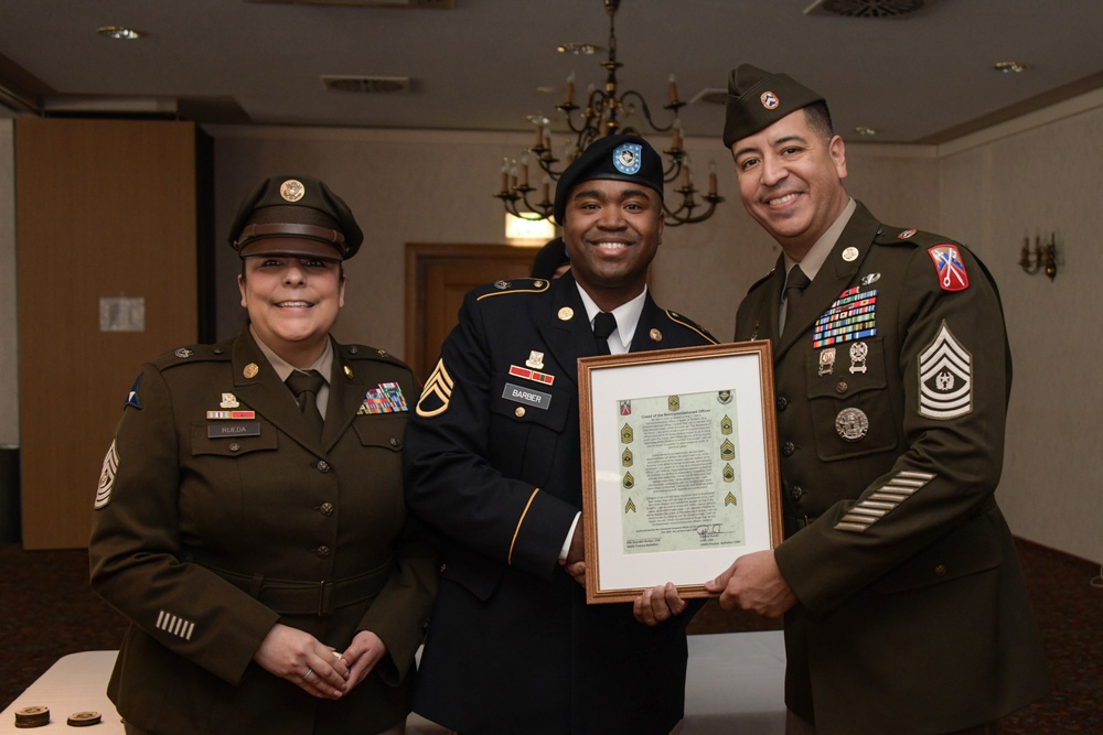 106th Finance Battalion Non-Commissioned Officer Induction Ceremony