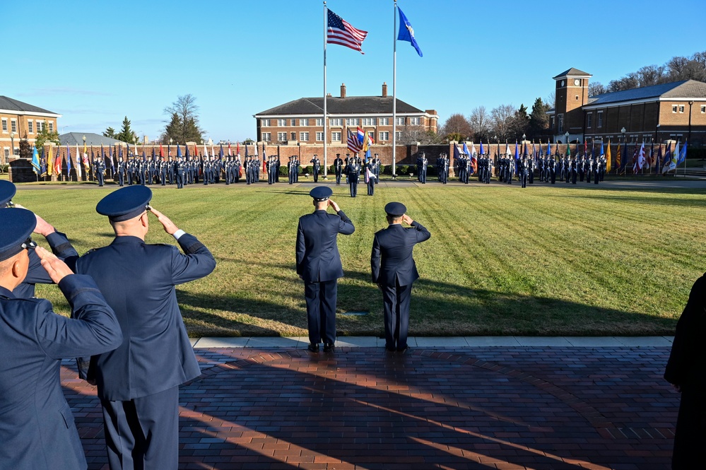 DVIDS - Images - CSAF Allvin hosts Thai ACM Pattanakul arrival ceremony ...