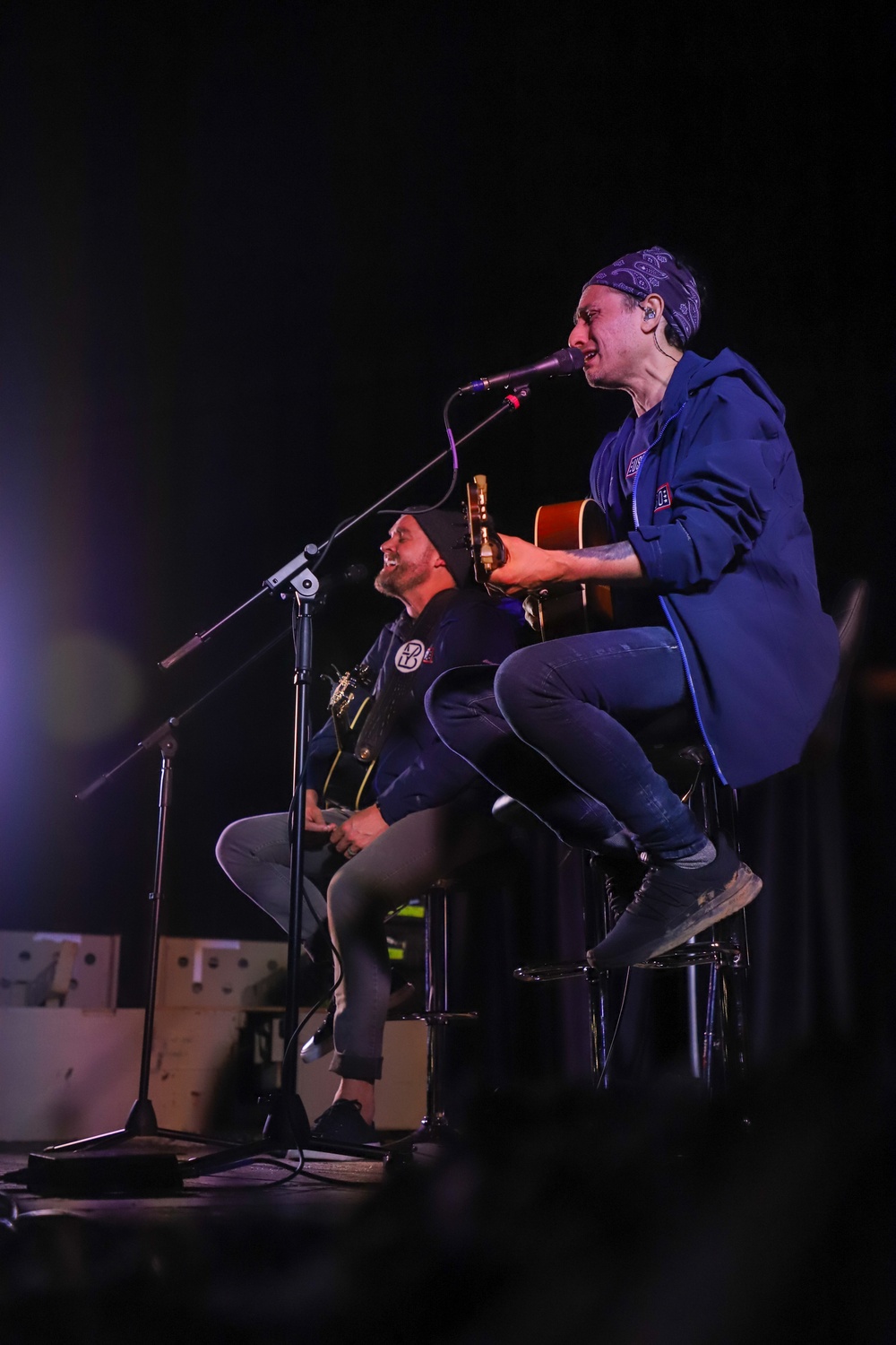 Sustainment Soldiers Participate in USO Holiday Tour