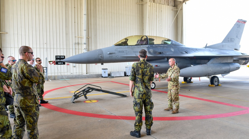 ANG Wing fire department trains with international partners