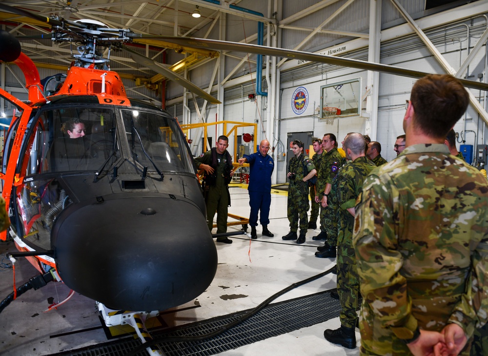 ANG Wing fire department trains with international partners