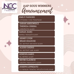 Walter Reed’s Department of Pediatrics Wins Multiple Awards at 2023 AAP National Conference &amp; Exhibition