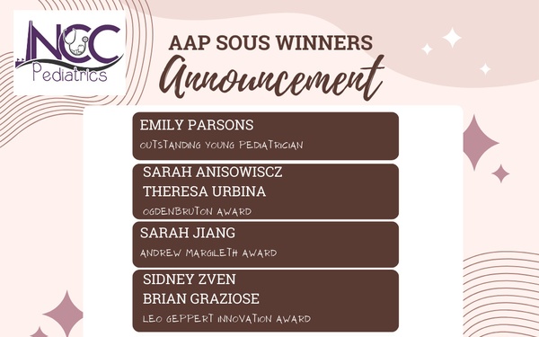 Walter Reed’s Department of Pediatrics Wins Multiple Awards at 2023 AAP National Conference &amp; Exhibition