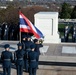 Royal Thai Air Force Commander-in-Chief Air Chief Marshall Punpakdee Pattanakul Participates in an Air Force Full Honors Wreath-Laying Ceremony at the Tomb of the Unknown Soldier