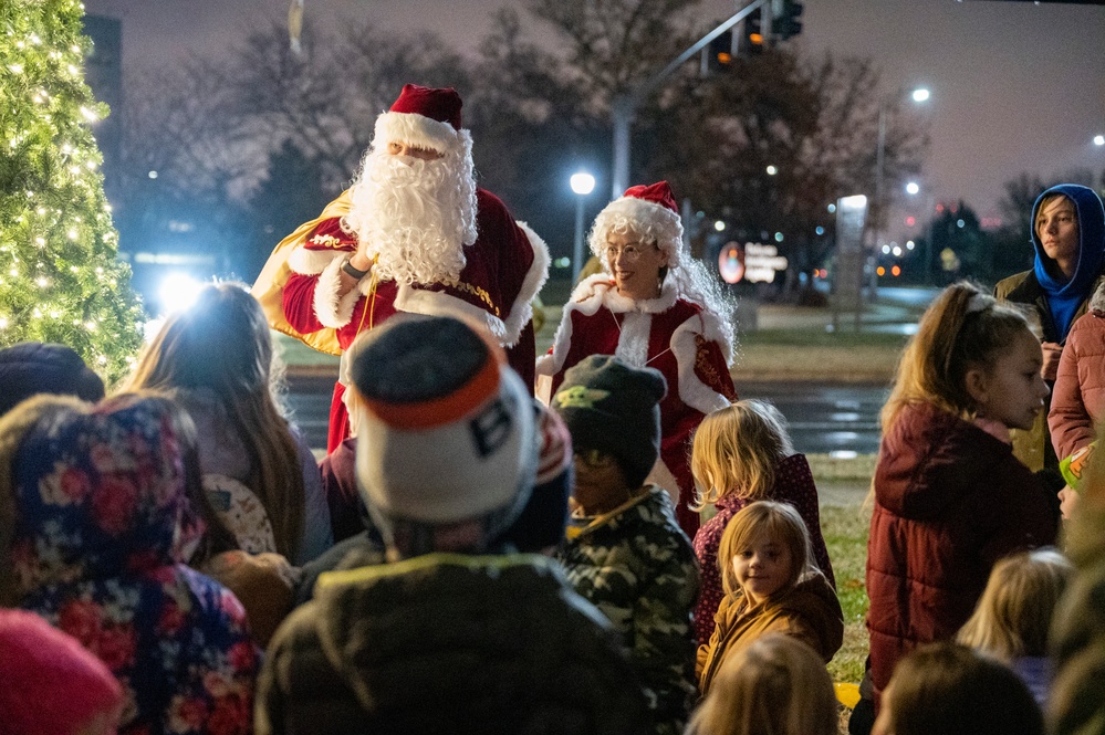 JBAB celebrates Annual Holiday Tree Lighting 2023
