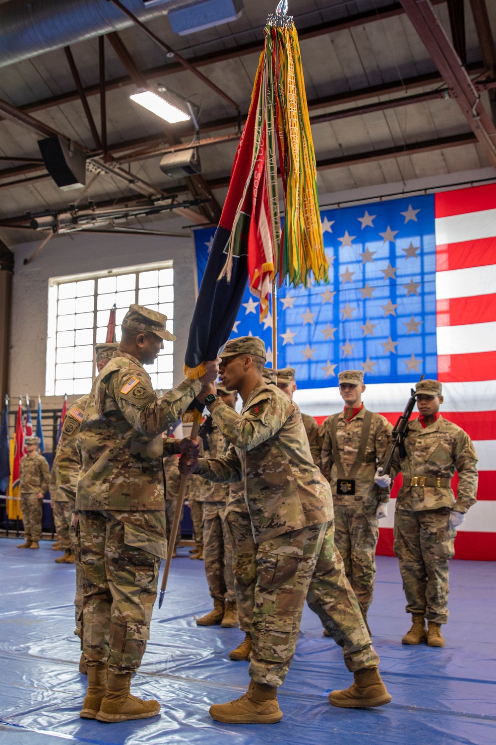 1st Infantry Division Sustainment Brigade receives new command sergeant major